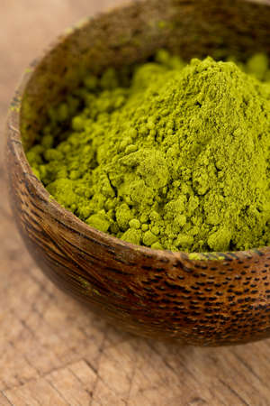 green matcha teaの写真素材