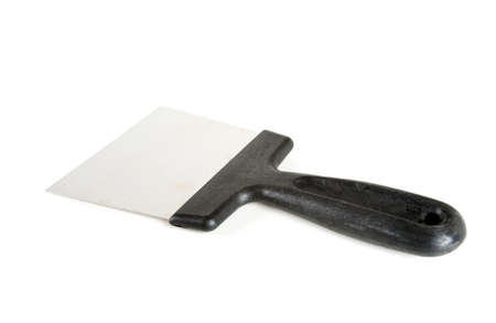 putty knife isolated on white