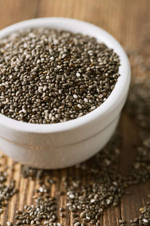 chia seedsの写真素材