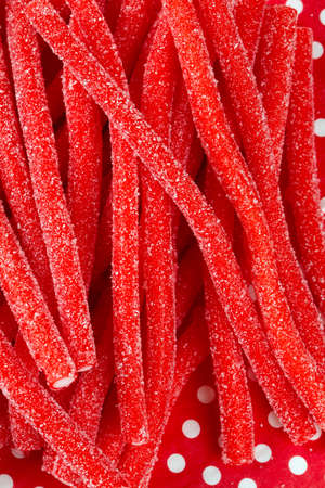 sour jelly candiesの写真素材