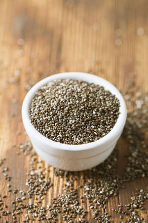 chia seedsの写真素材