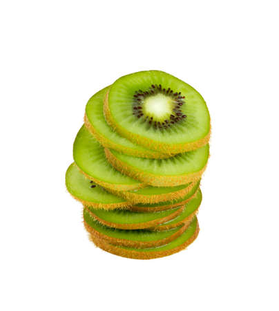 kiwi slicesの写真素材