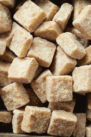 brown sugar cubesの写真素材