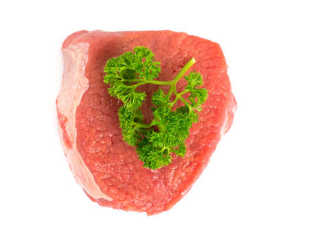 raw beefの写真素材