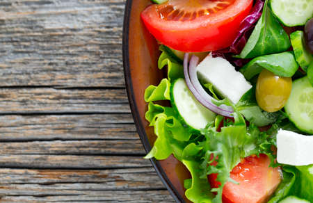 greek saladの写真素材