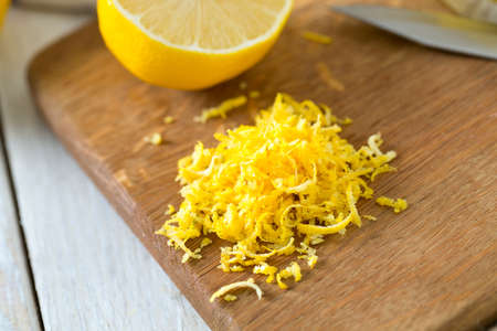 lemon zest
