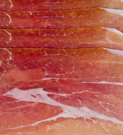 sliced proschiuttoの写真素材