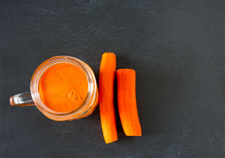 carrot juiceの写真素材