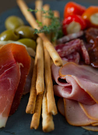 assorted antipasti