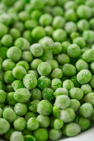 frozen peasの写真素材