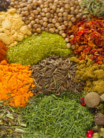 herbs and spicesの写真素材