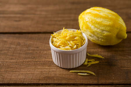 lemon zest