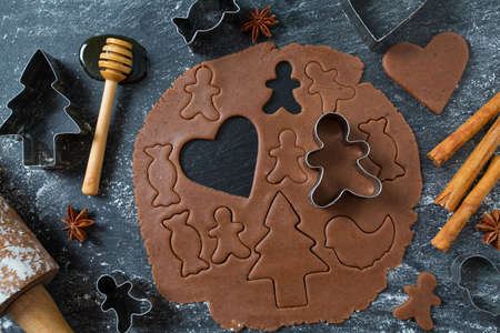 gingerbread cookie baking