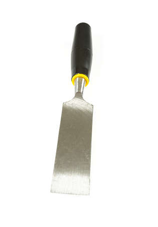 carpenter's chisel isolated on white background