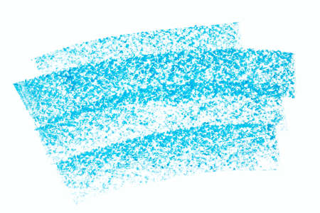 blue crayon paintの写真素材