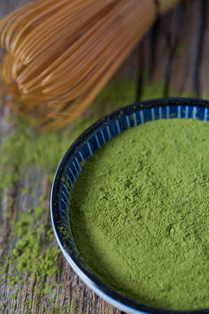 Matcha fine powdered green tea