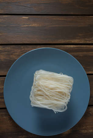Uncooked rice noodles
