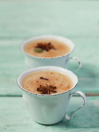 masala tea with different spices