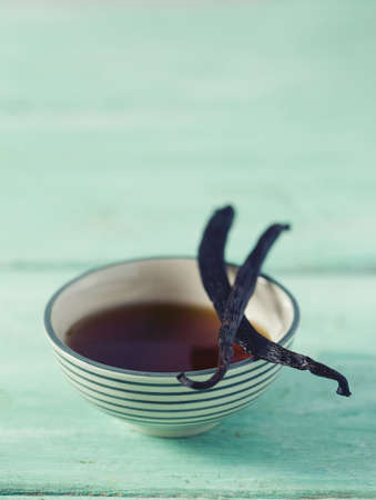vanilla bean extractの写真素材