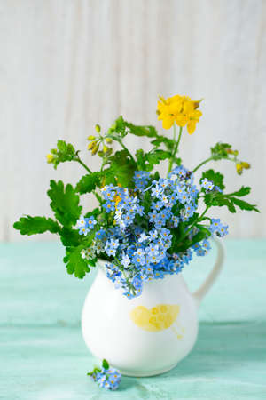 bouquet of summer flowersの写真素材