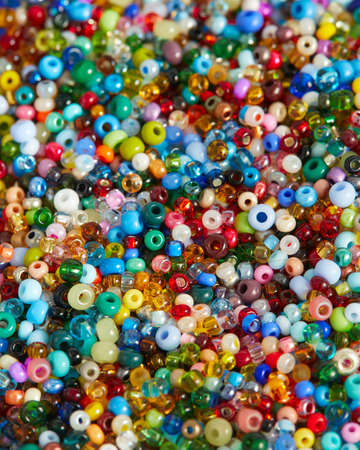 colorful breads isolated on white backgroundの写真素材