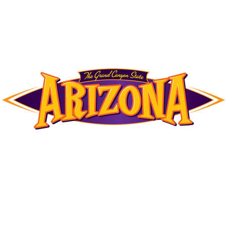 Arizona The Grand Canyon Stateのイラスト素材