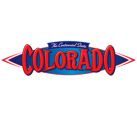 Colorado The Centennial Stateのイラスト素材