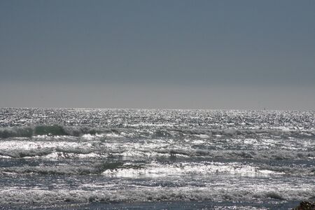 ocean waters in the sunの写真素材