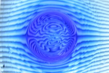 Abstract Blue Linear Backgroundの写真素材