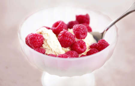Raspberry Dream (shallow depth of field)の写真素材