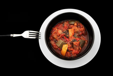 Ratatouille (Mediterranean vegetable stew)の写真素材