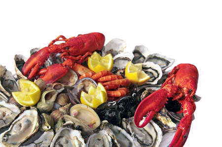 Seafood Platterの写真素材