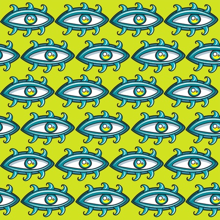 Eyes seamless texture のイラスト素材