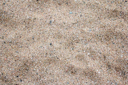 summer background - close up of sand on the beachの写真素材