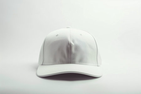 White snapback with copy space for text or designの素材
