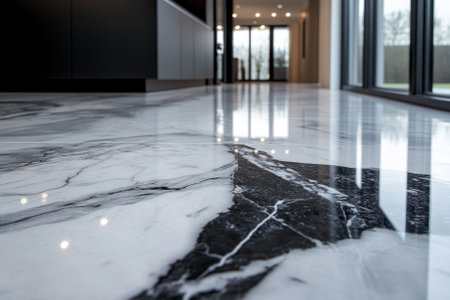 close up of marble floorの素材