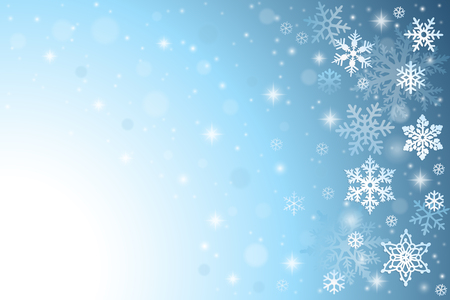 Abstract blue christmas background with snowflakes Abstract blue christmas background with snowflakes