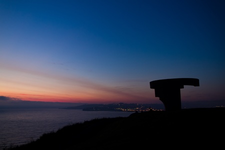 Sunrise against the Horizon Praiseの写真素材