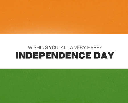 Art or Design of Indian Independence Day Banner. 15th August