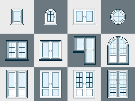 Windowのイラスト素材