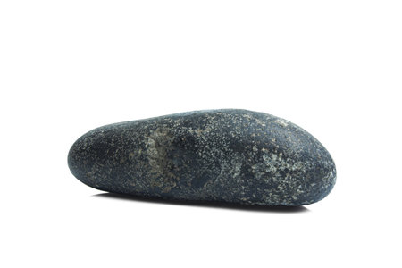 stone isolated on white backgroundの写真素材