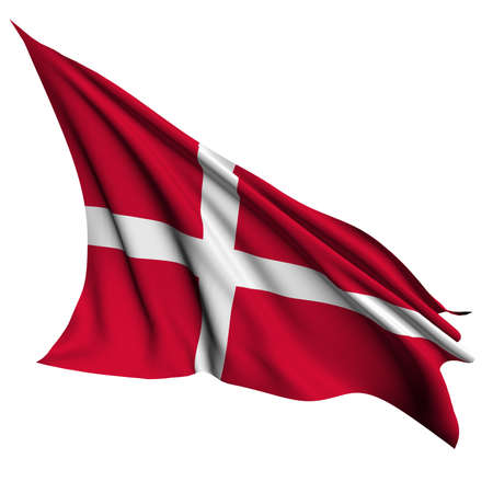 Denmark flag - collection no_4 の写真素材