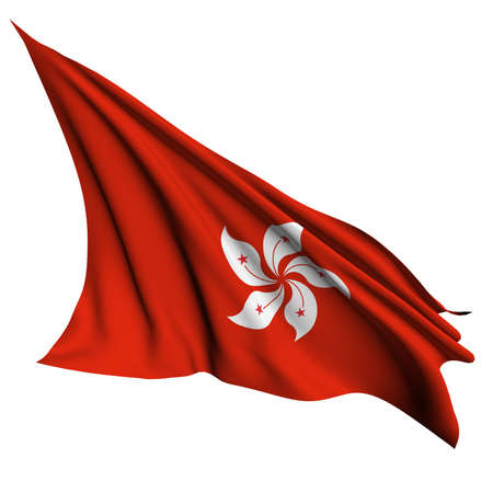 Hong Kong flag - collection no_4 の写真素材