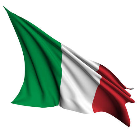 Italy flag - collection no_4 の写真素材