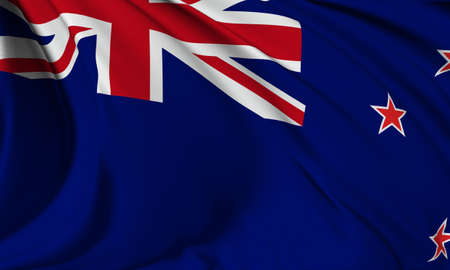 Flag of New Zealandの写真素材