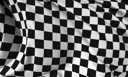 Checkered flag - Finish flagの写真素材