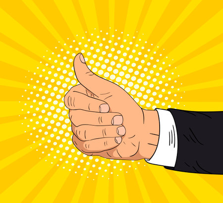 Best choice banner in pop art style design.Vector illustrationのイラスト素材