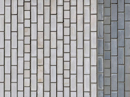 White brick texture photographed on a cameraの写真素材