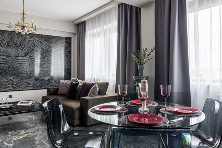 Interesting luxury designer apartment for daily rent