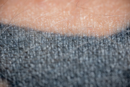 Close up of tattoo on human skin
